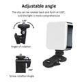 Luz de Selfie LED com 3 Tons + Efeitos Coloridos