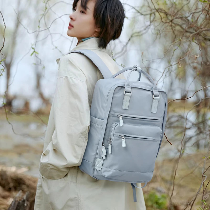 Mochila para laptop de 15,6 polegadas, bolsa escolar
