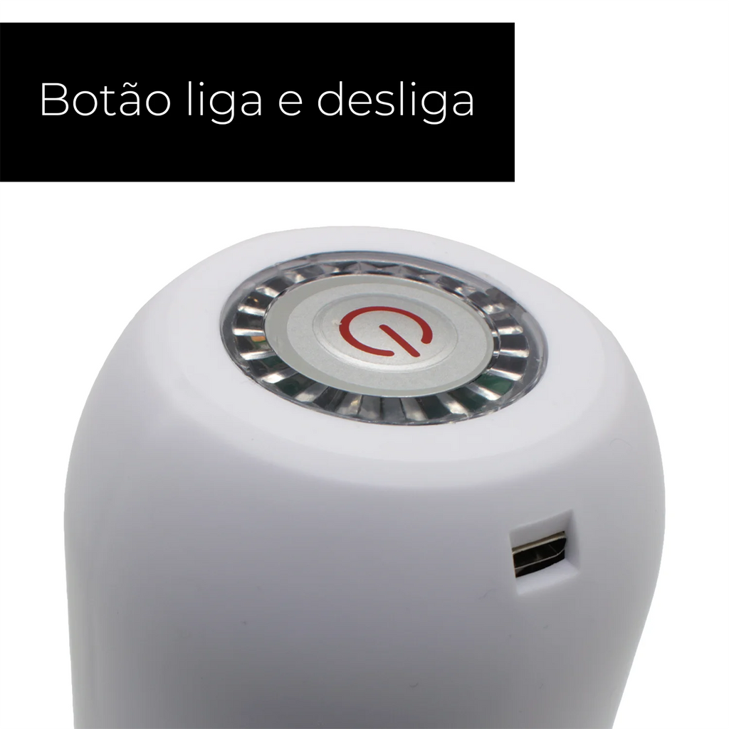 Bebedouro Bomba Elétrica Para Garrafão Galão Água Recarregável