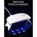 Mini Cabine Secador de Unha Gel Acrílica Esmalte Led UV Portátil Dobravel Usb Bivolt Sun Mini