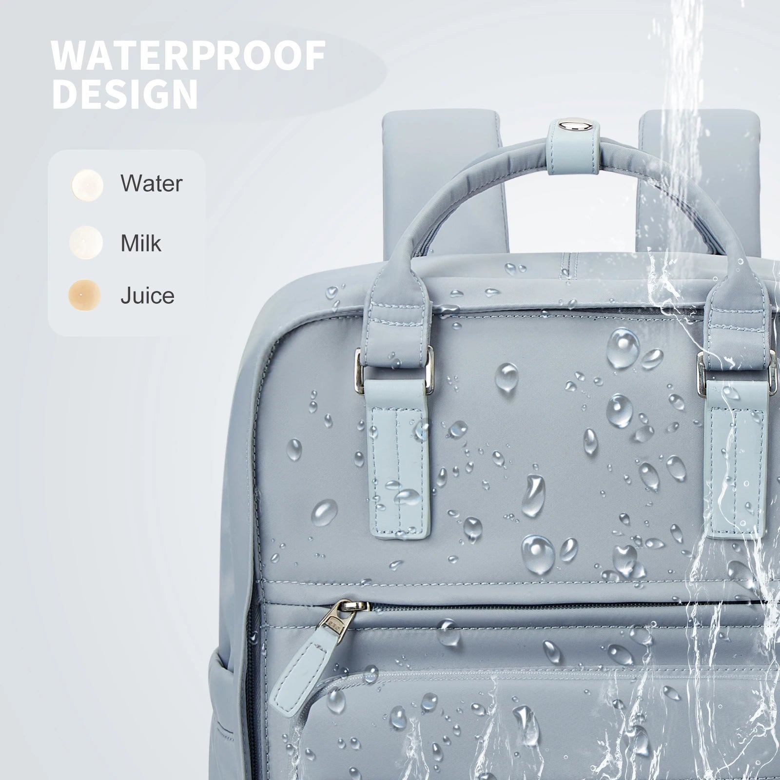 Mochila para laptop de 15,6 polegadas, bolsa escolar