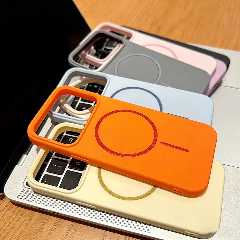 Capa de celular Fosca para iPhone  Capa Magnética