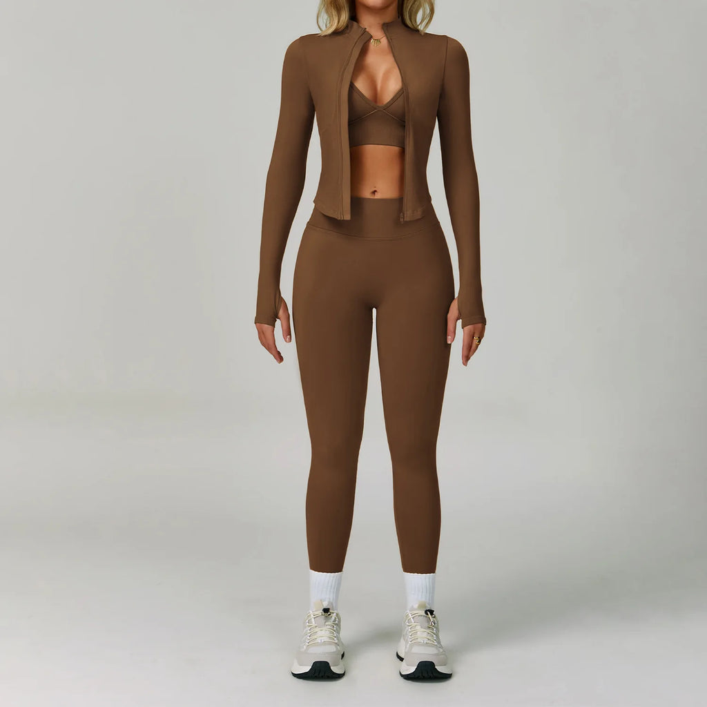 2/3 pçs conjunto de yoga e treino