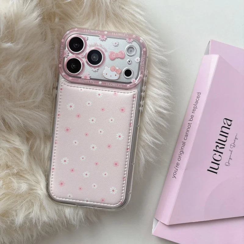 Capa de Celular Sanrio Hello Kitty Rosa para iPhone