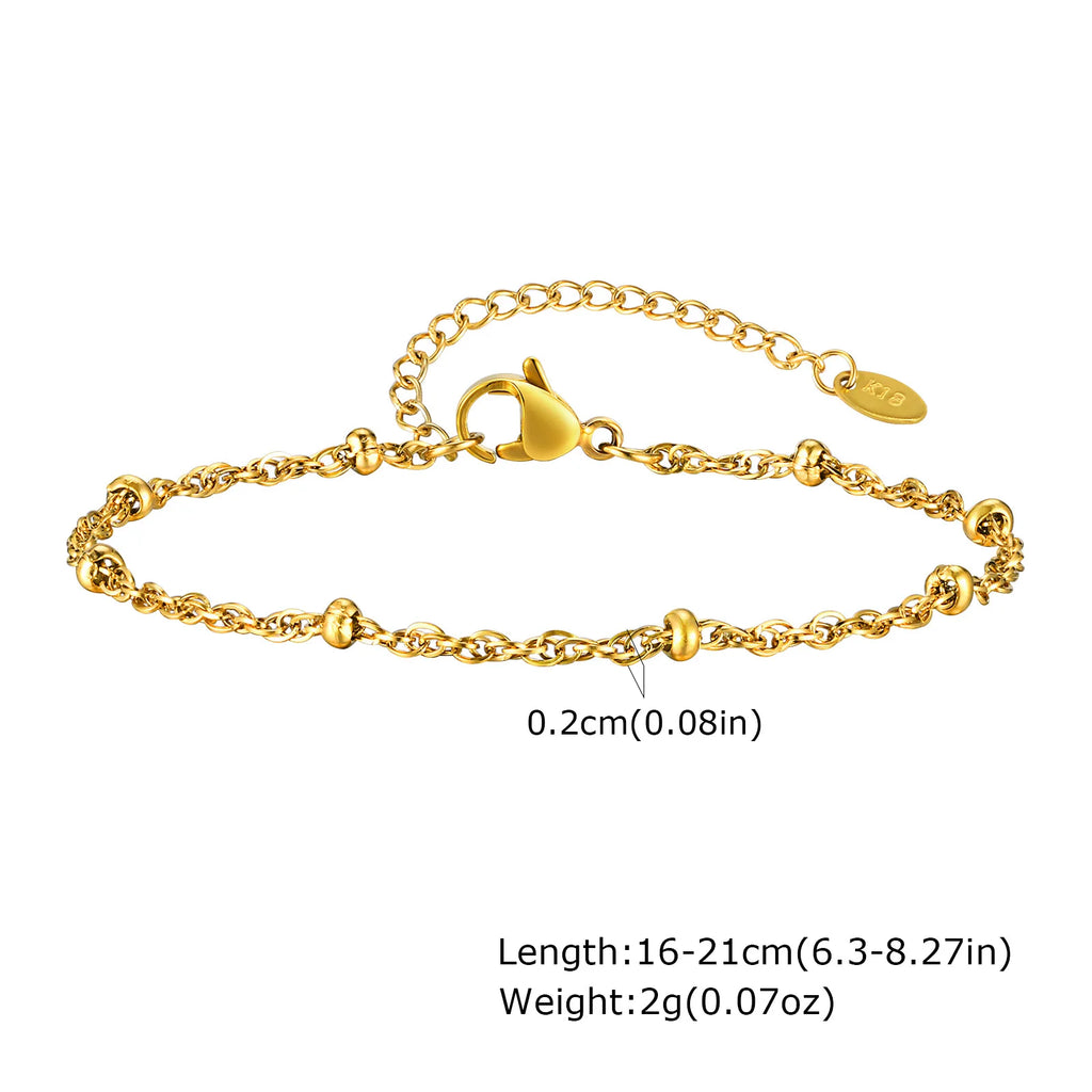 Pulseira de pérolas elásticas de 10 mm para mulheres joias