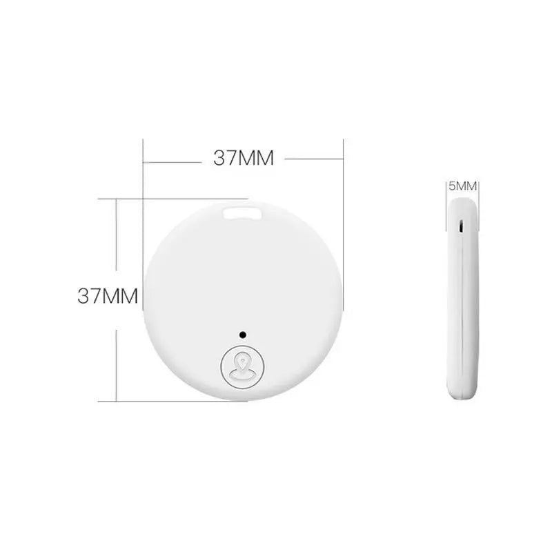 Mini Localizador GPS para Animais de Estimação e Cães, Alarme AntiLost, Smart Tag, Chaveiro Tracer Compatível com Bluetooth, Carteira e Dog Tracker, Key Finder