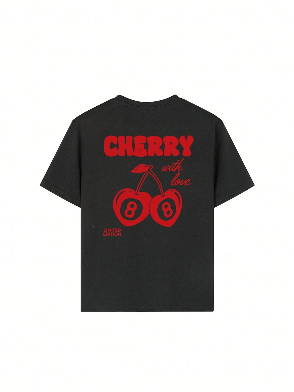 Camiseta com Estampa de Cereja