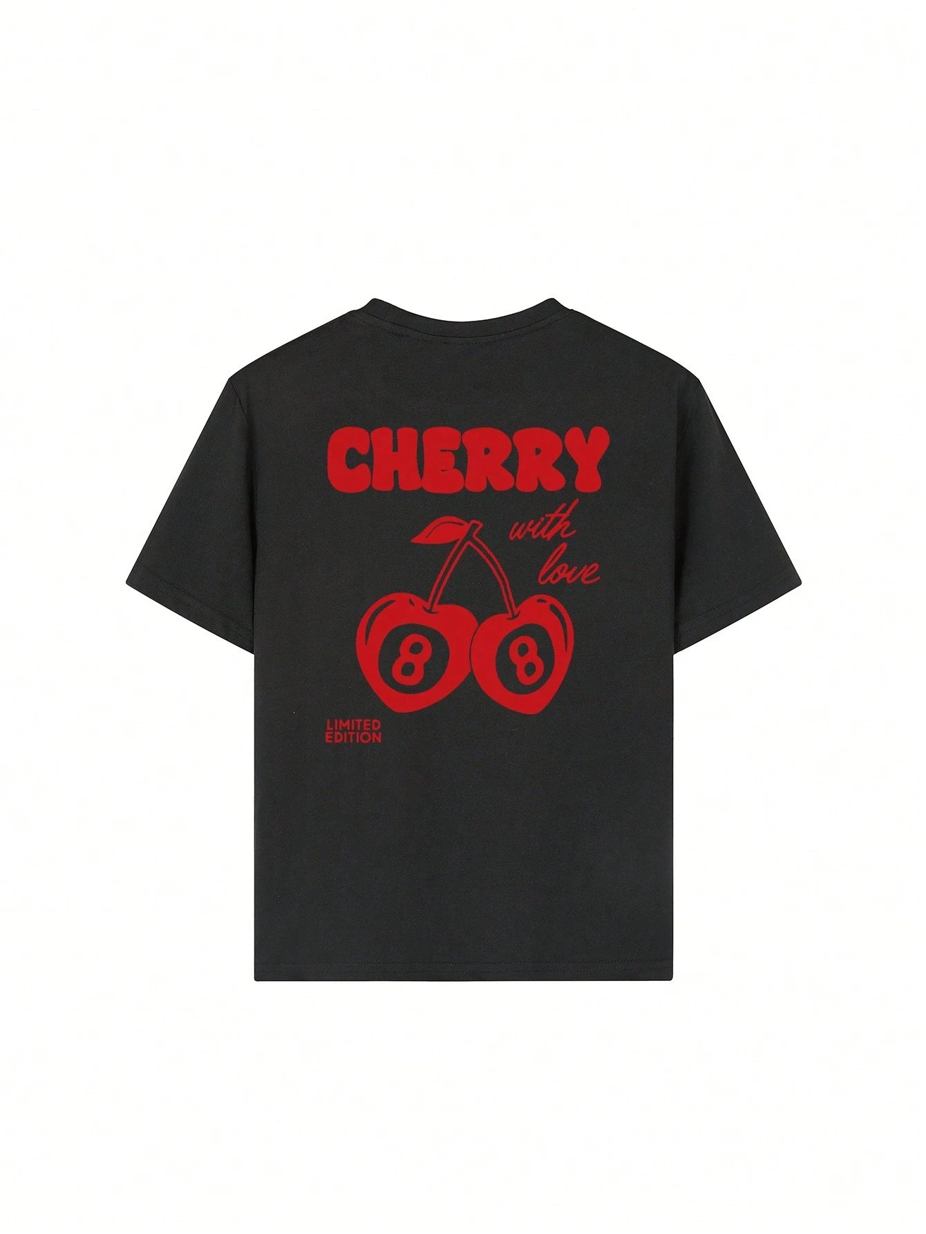 Camiseta com Estampa de Cereja