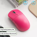 Mouse Lenovo Bluetooth 2.4G Sem Fio Três Modos Recarregável Ergonômico