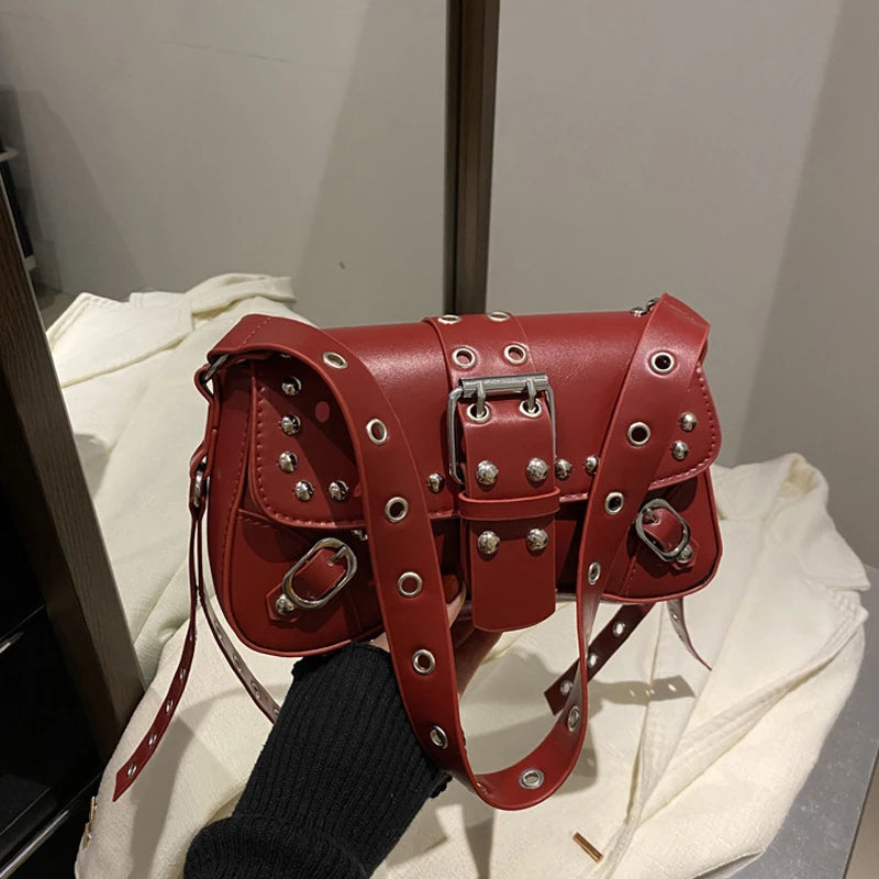 bolsa de ombro y2k design luxo
