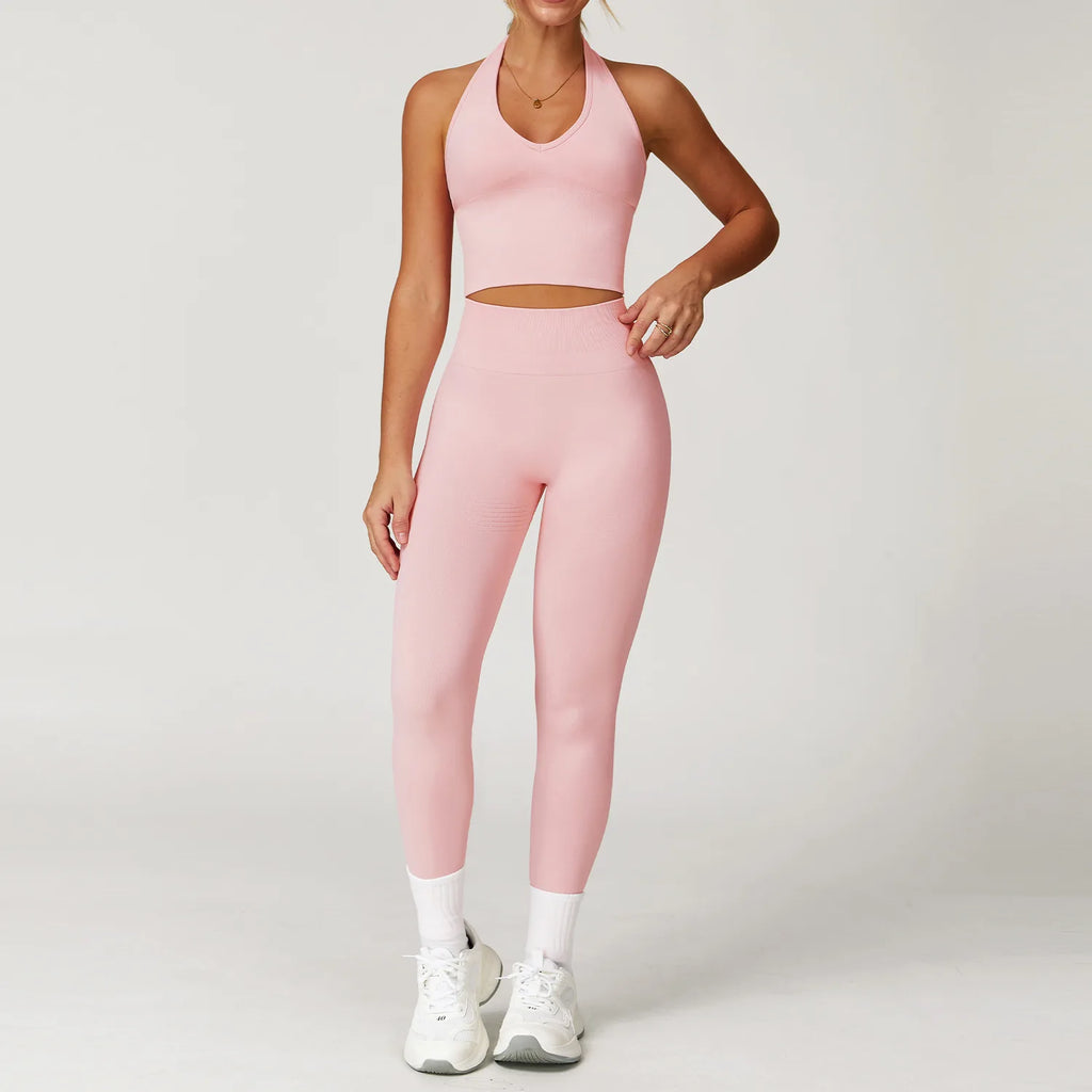 2/3/4 pçs conjunto de yoga roupas de ginásio roupas esportivas sem costura leggings