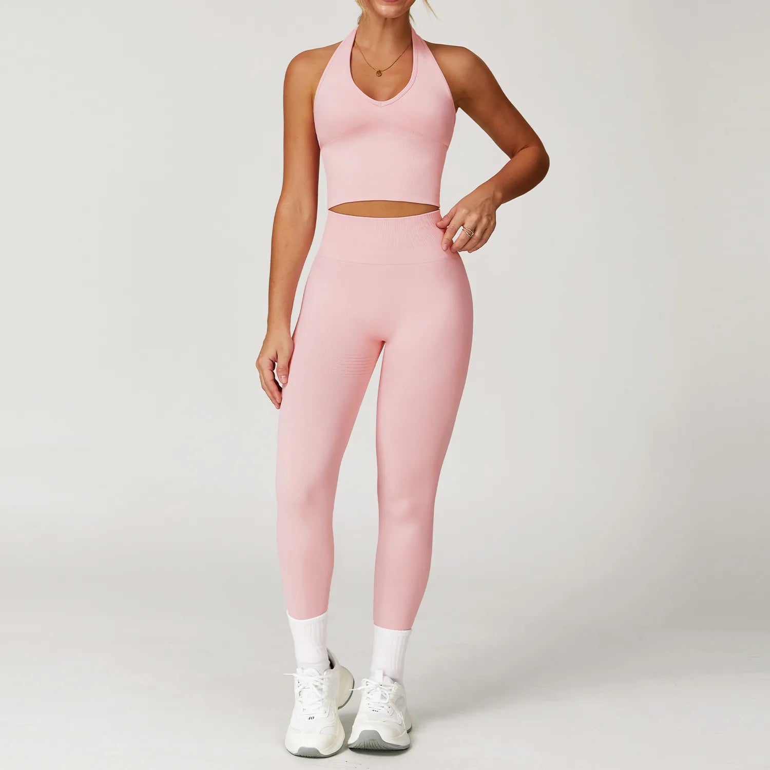 2/3/4 pçs conjunto de yoga roupas de ginásio roupas esportivas sem costura leggings
