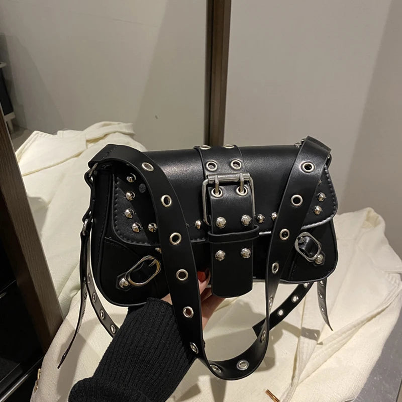 bolsa de ombro y2k design luxo
