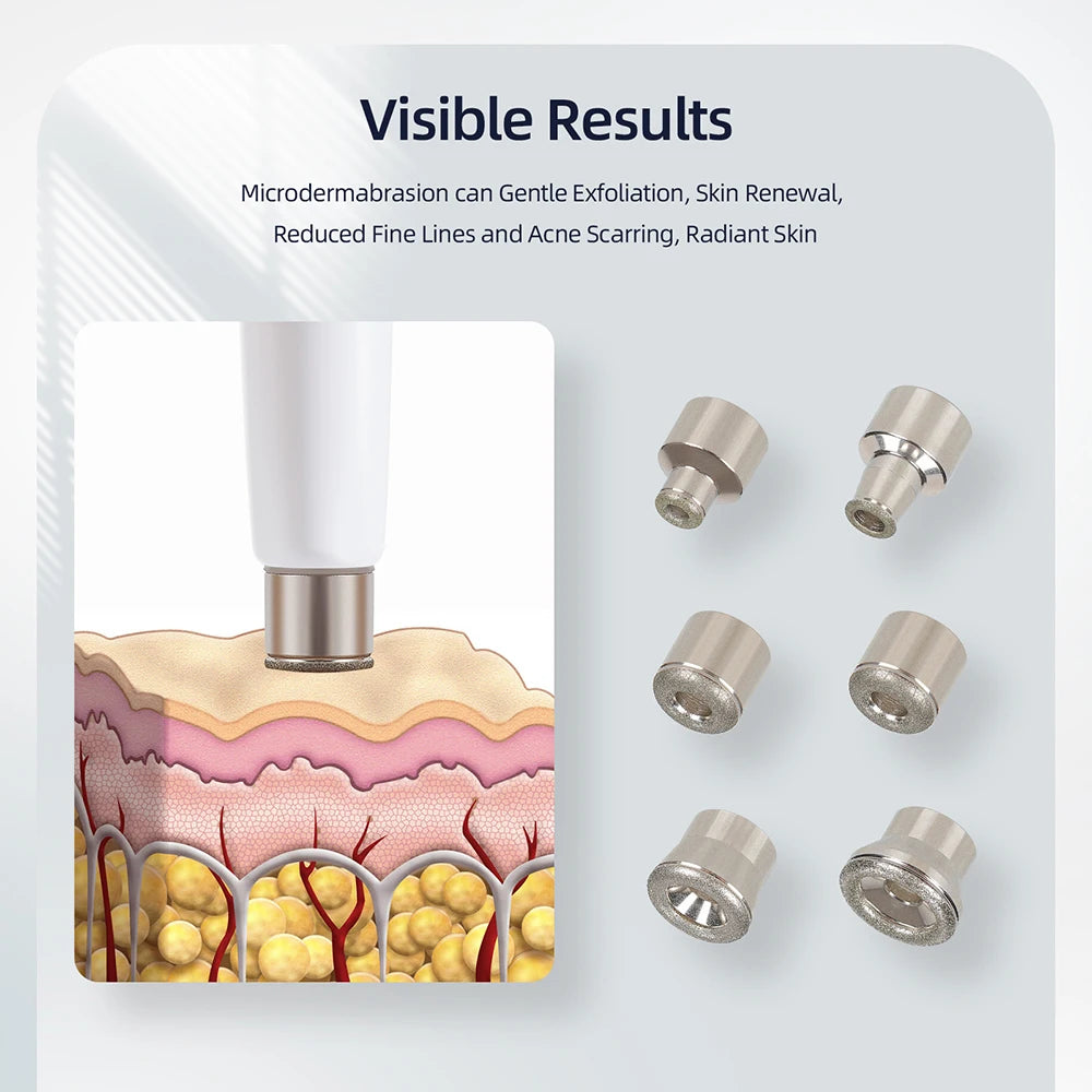 Foreverlily-Diamante Facial Peeling Máquina Uso Doméstico Profissional Microdermoabrasão Nano Spray De Água