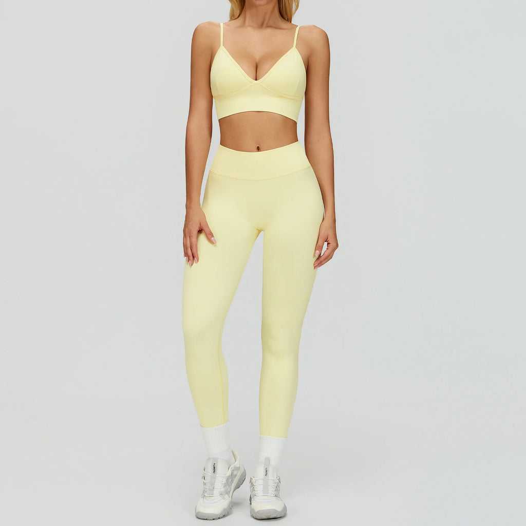 2/3 pçs conjunto de yoga e treino