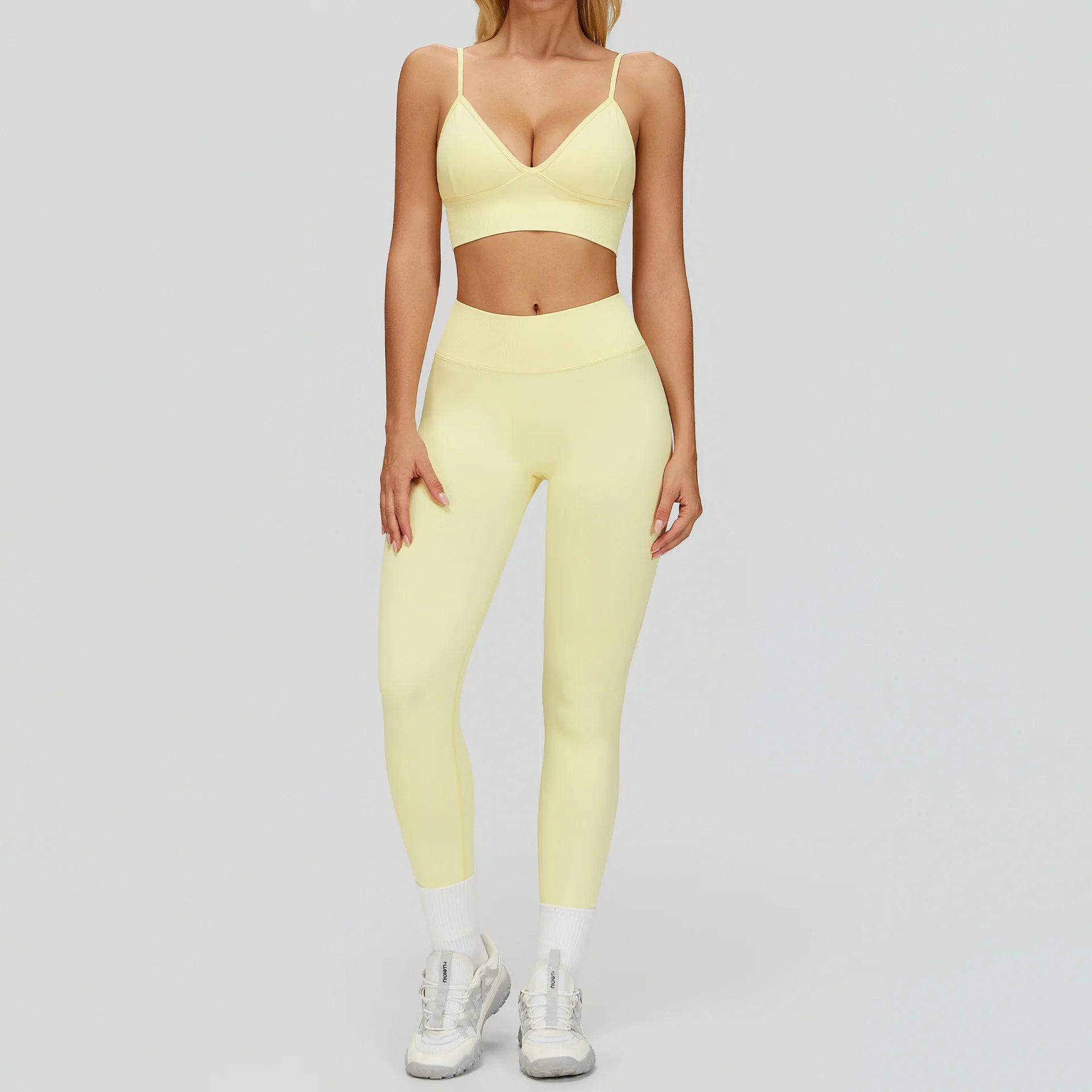 2/3 pçs conjunto de yoga e treino