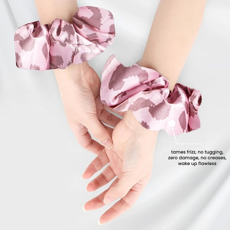1pc  scrunchie laço de cabelo elástico acessórios para o cabelo feminino