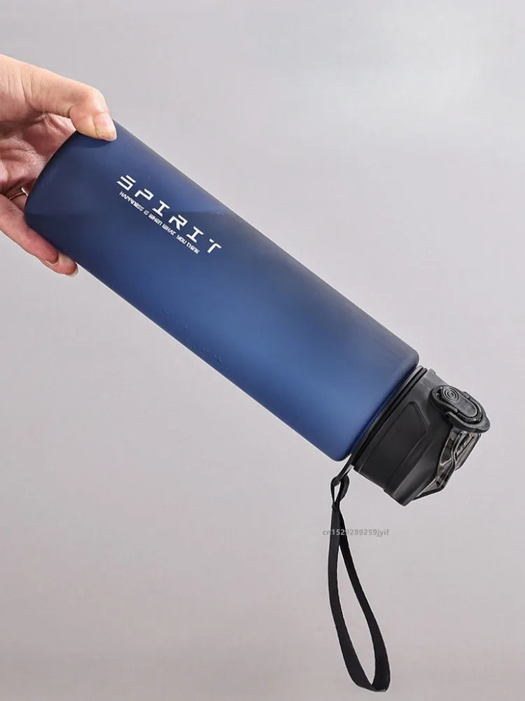 Garrafa de água de 750ml com marcador de tempo