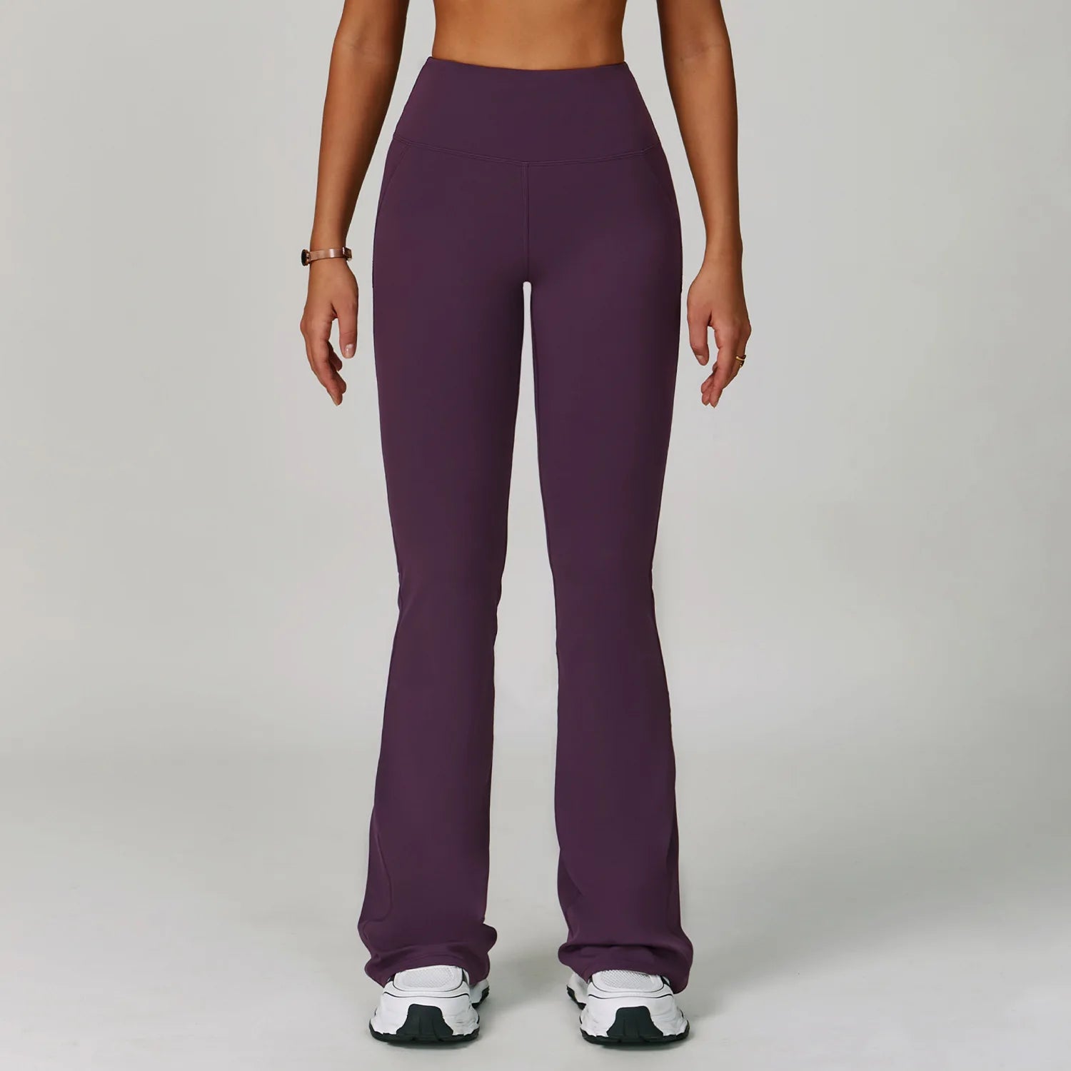 Calças de perna larga mulheres fitness legging