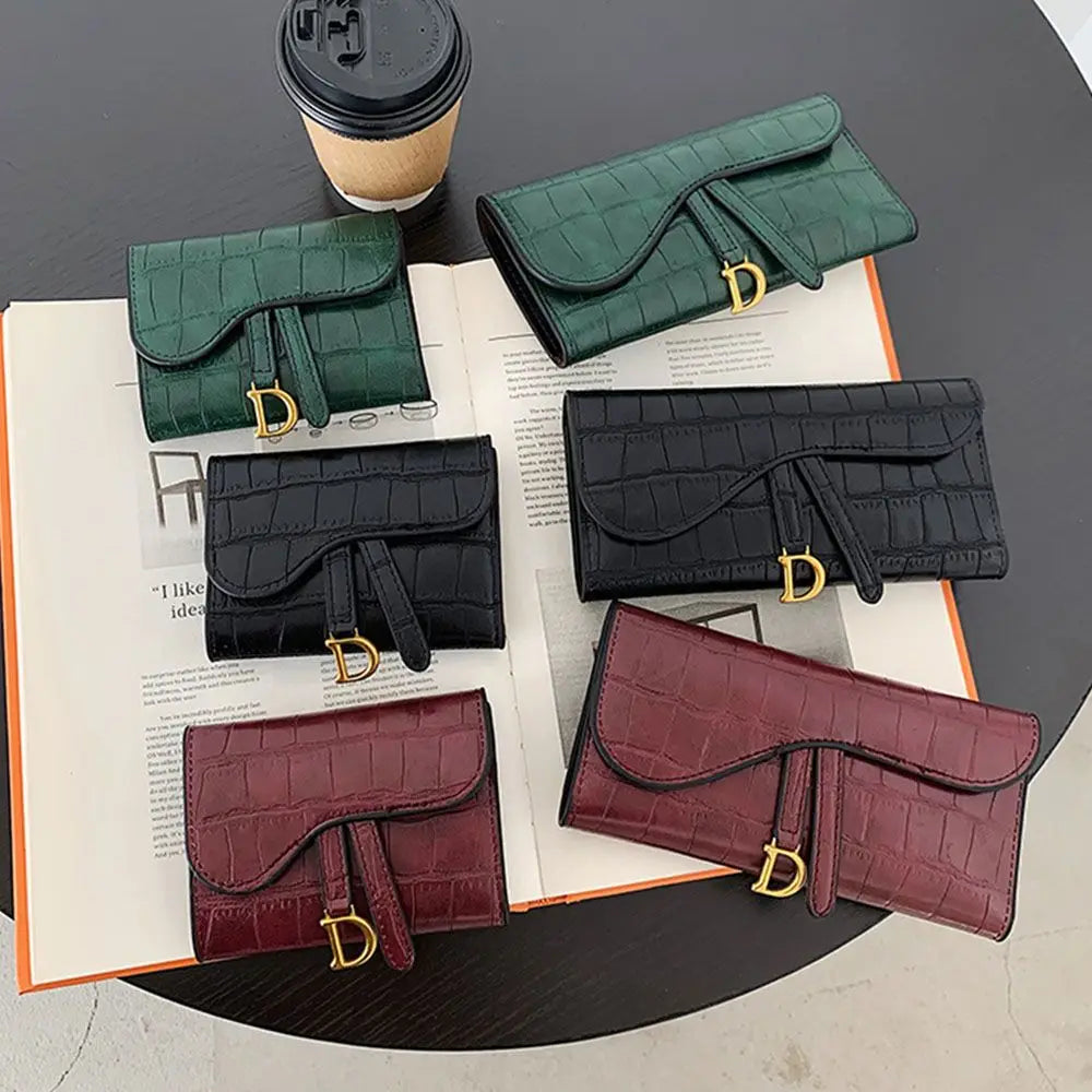 Marca designer carteira feminina de luxo