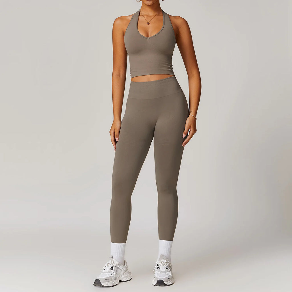 2/3/4 pçs conjunto de yoga roupas de ginásio roupas esportivas sem costura leggings