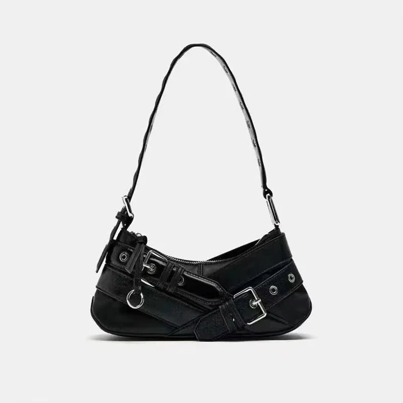 Bolsas femininas bolsa de Ombro Retrô Feminina Transversal de Couro