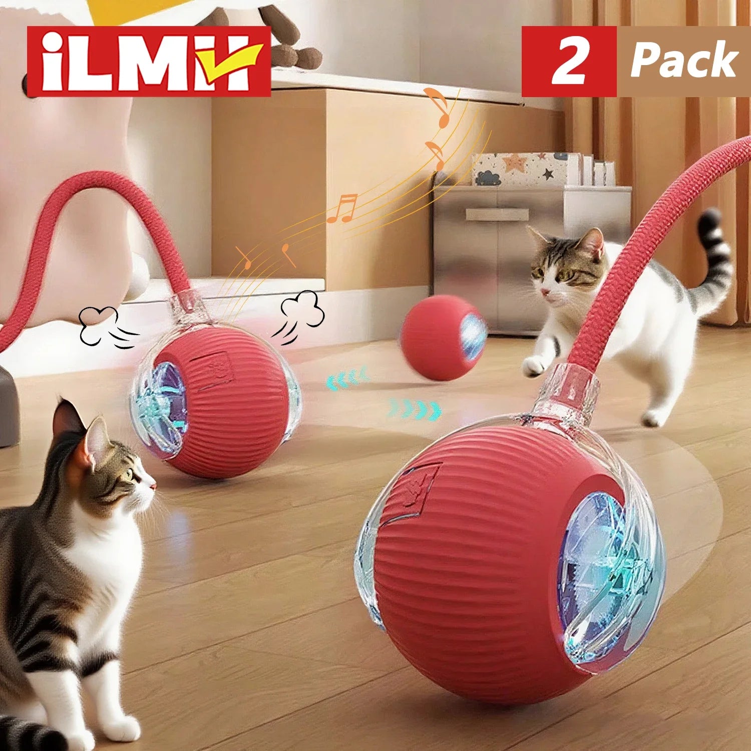 Cão gato bola interativa brinquedo bola de rolamento automático falso cauda recarregável inteligente animal de estimação brinquedo elétrico cão gato treinamento imitar mouse