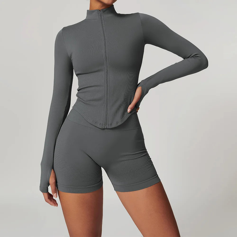 2/3/4 pçs conjunto de yoga roupas de ginásio roupas esportivas sem costura leggings