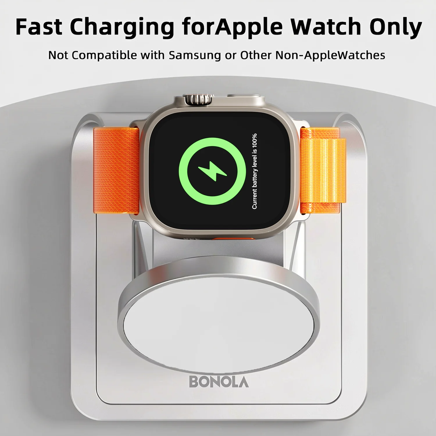 Base Carregador Sem Fio Magnético 3 em 1 para iPhone 17/16/15/13/14/12 30W