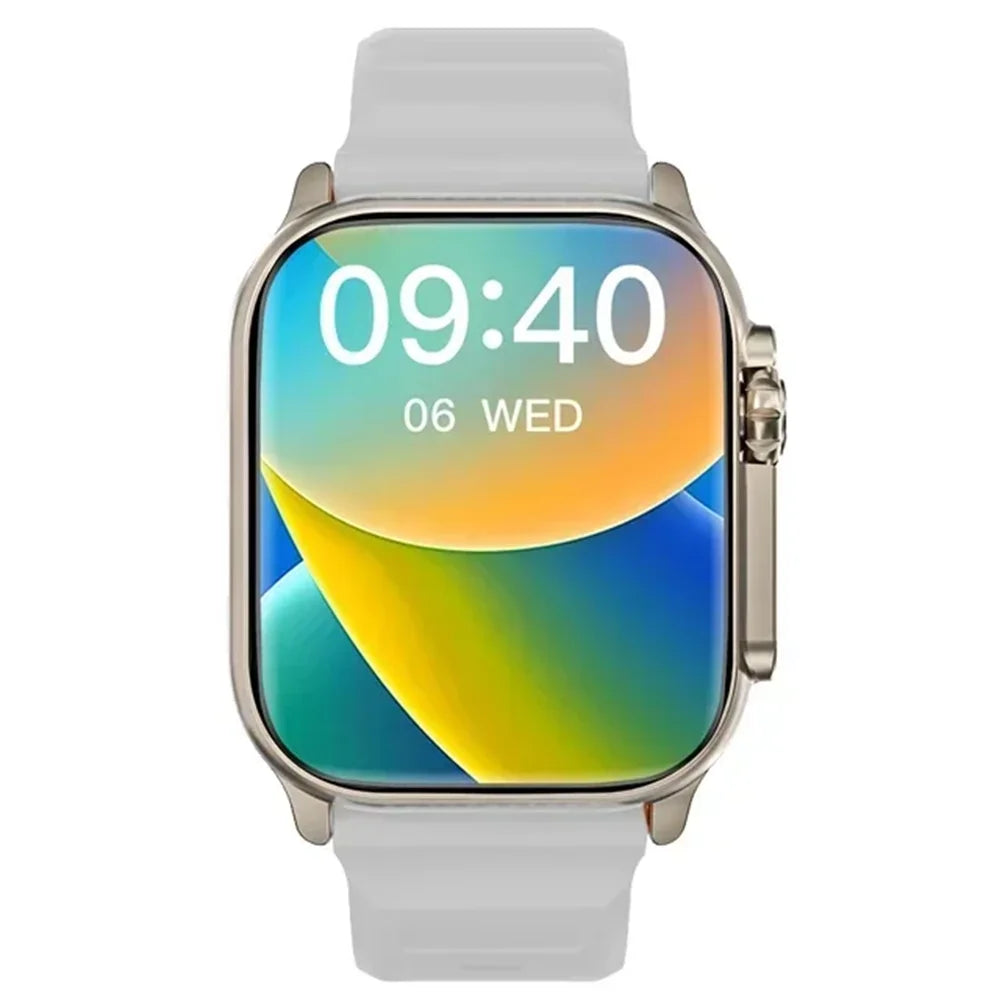 LAXASFIT Smartwatch Bluetooth Talk Smartwatch Aviso de mensagem Monitor de frequência cardíaca Relógio esportivo para Android IOS Homens Mulheres