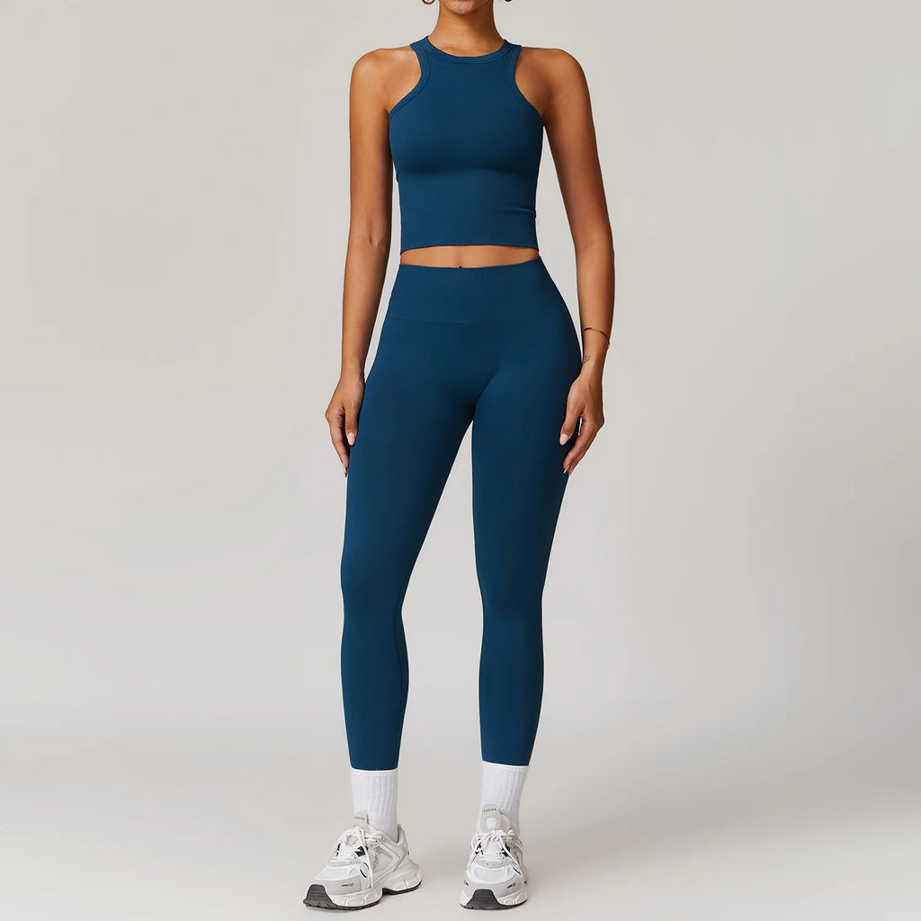 2/3/4 pçs conjunto de yoga roupas de ginásio roupas esportivas sem costura leggings