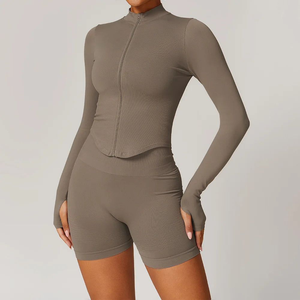 2/3/4 pçs conjunto de yoga roupas de ginásio roupas esportivas sem costura leggings
