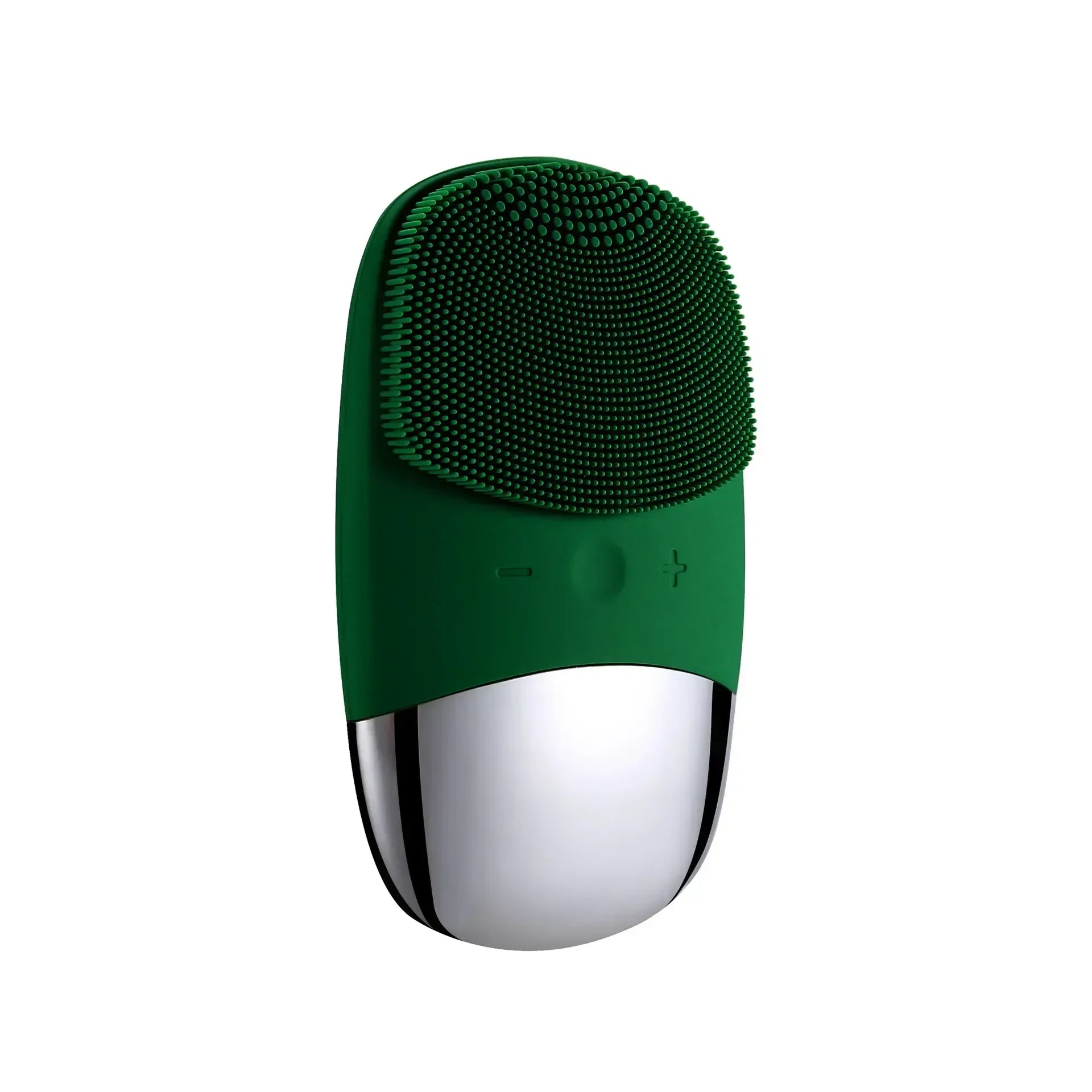 Escova elétrica de limpeza facial, silicone ipx7, à prova d'água