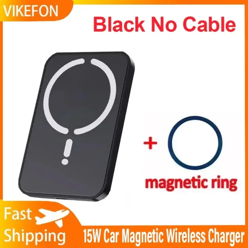 Carregamento Sem Fio Magnético para iPhone Magsafe 17 16 15 14 13 12 Pro Max