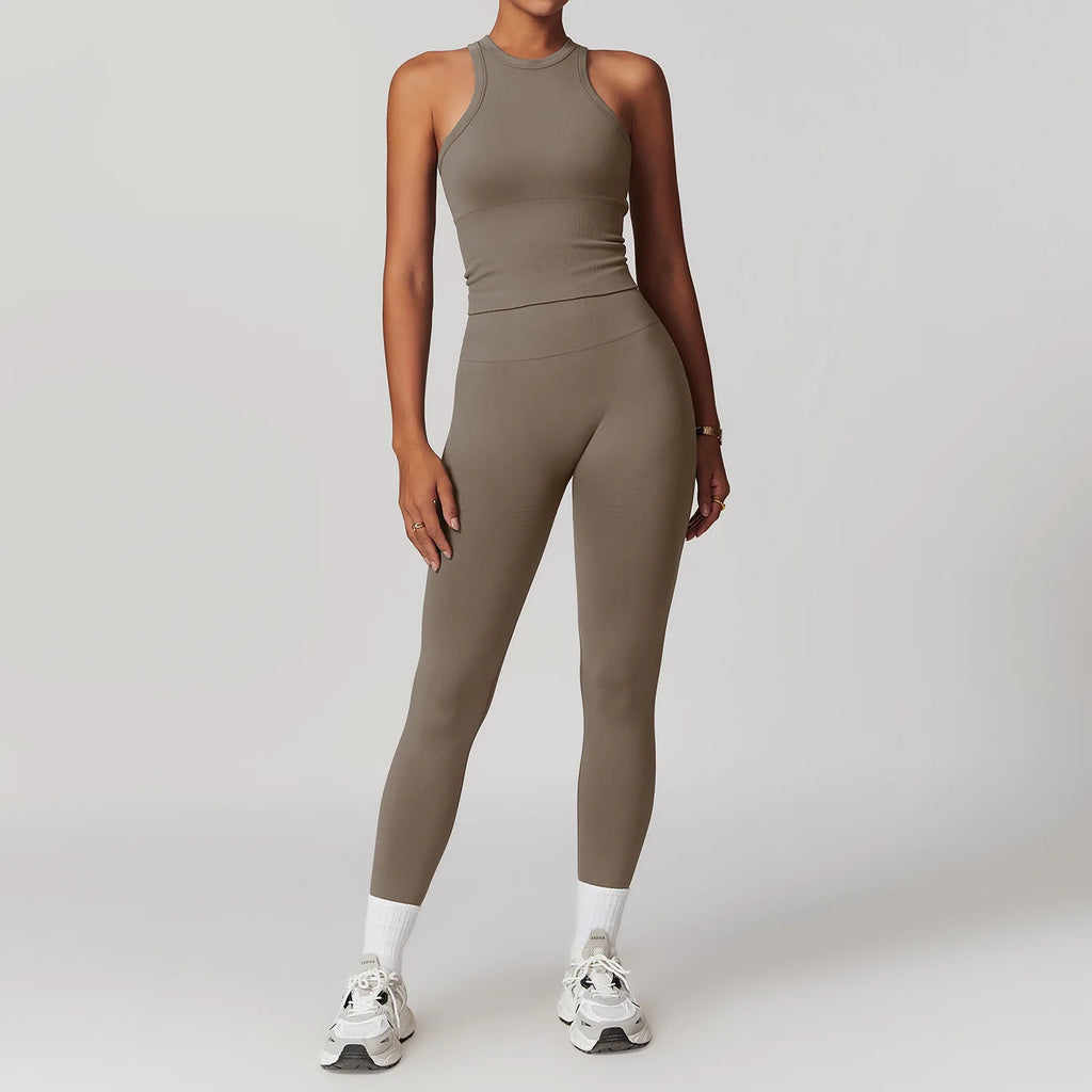 2/3/4 pçs conjunto de yoga roupas de ginásio roupas esportivas sem costura leggings