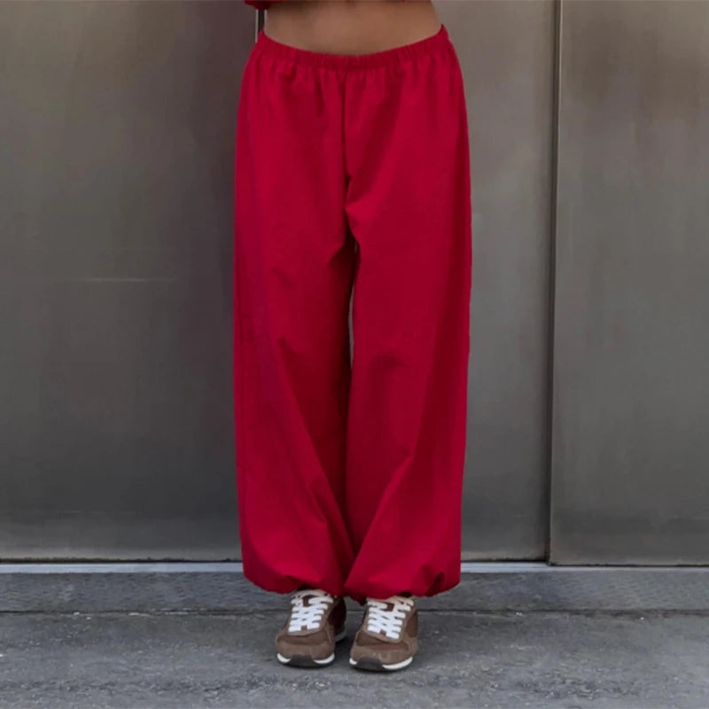 Conjunto de Duas Peças High Street: Jaqueta com Gola Alta e Botões,Calça Lisa com Cintura Elástica - Casual
