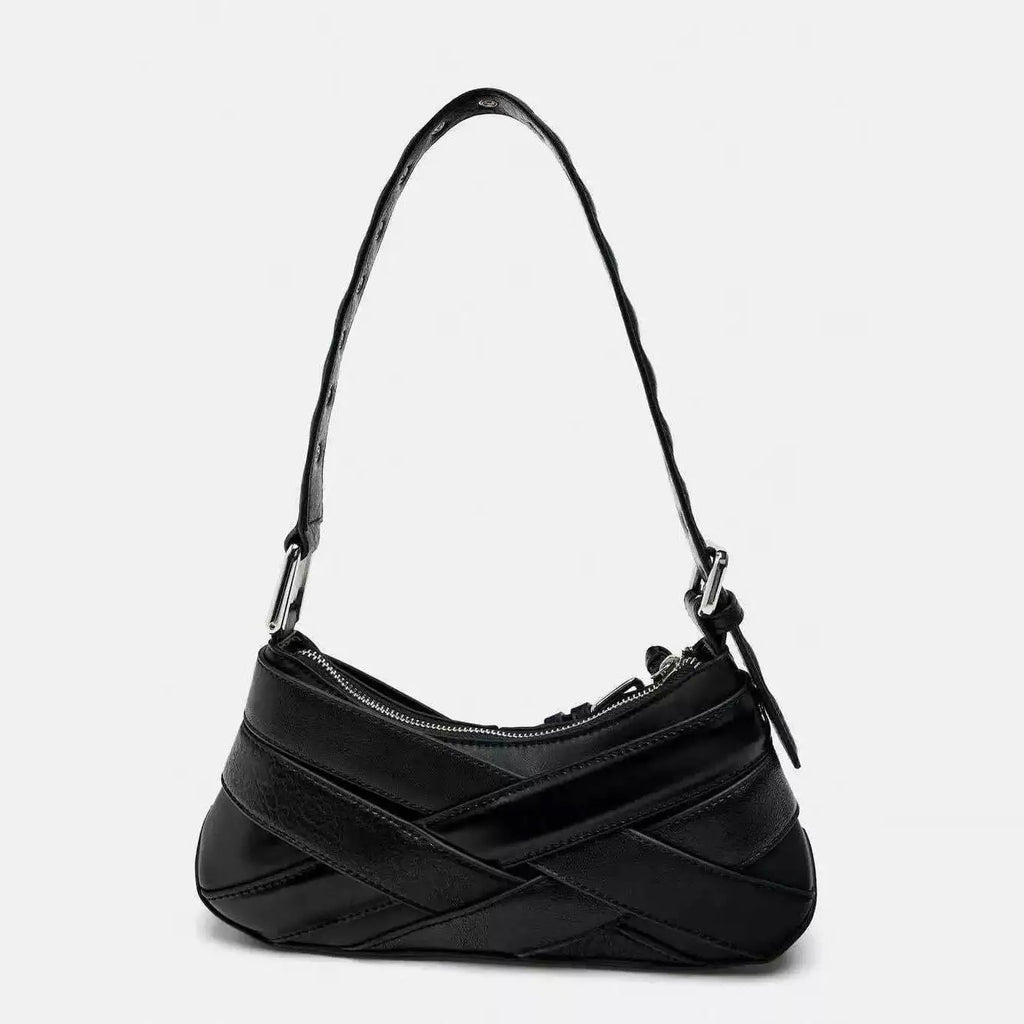 Bolsas femininas bolsa de Ombro Retrô Feminina Transversal de Couro