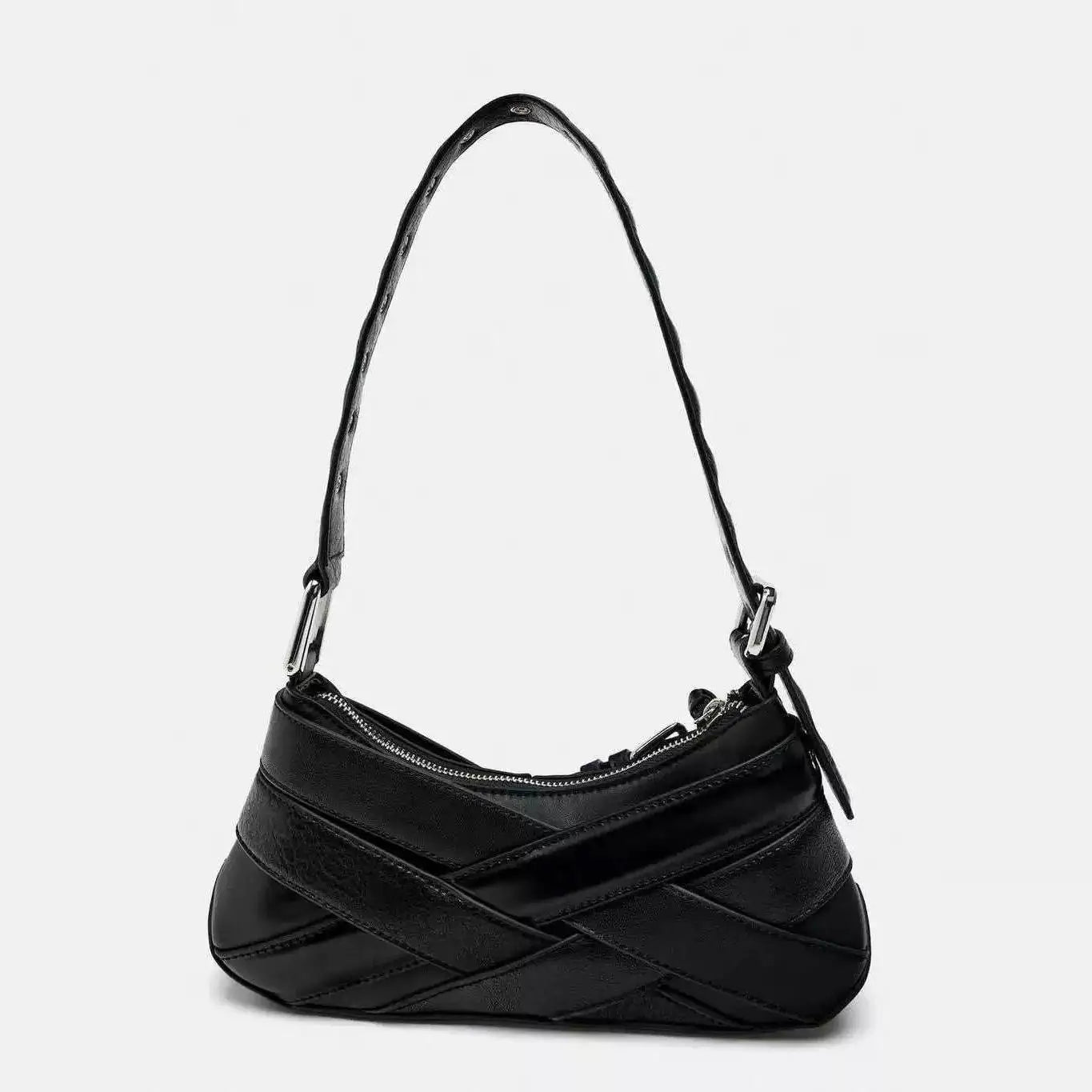 Bolsas femininas bolsa de Ombro Retrô Feminina Transversal de Couro