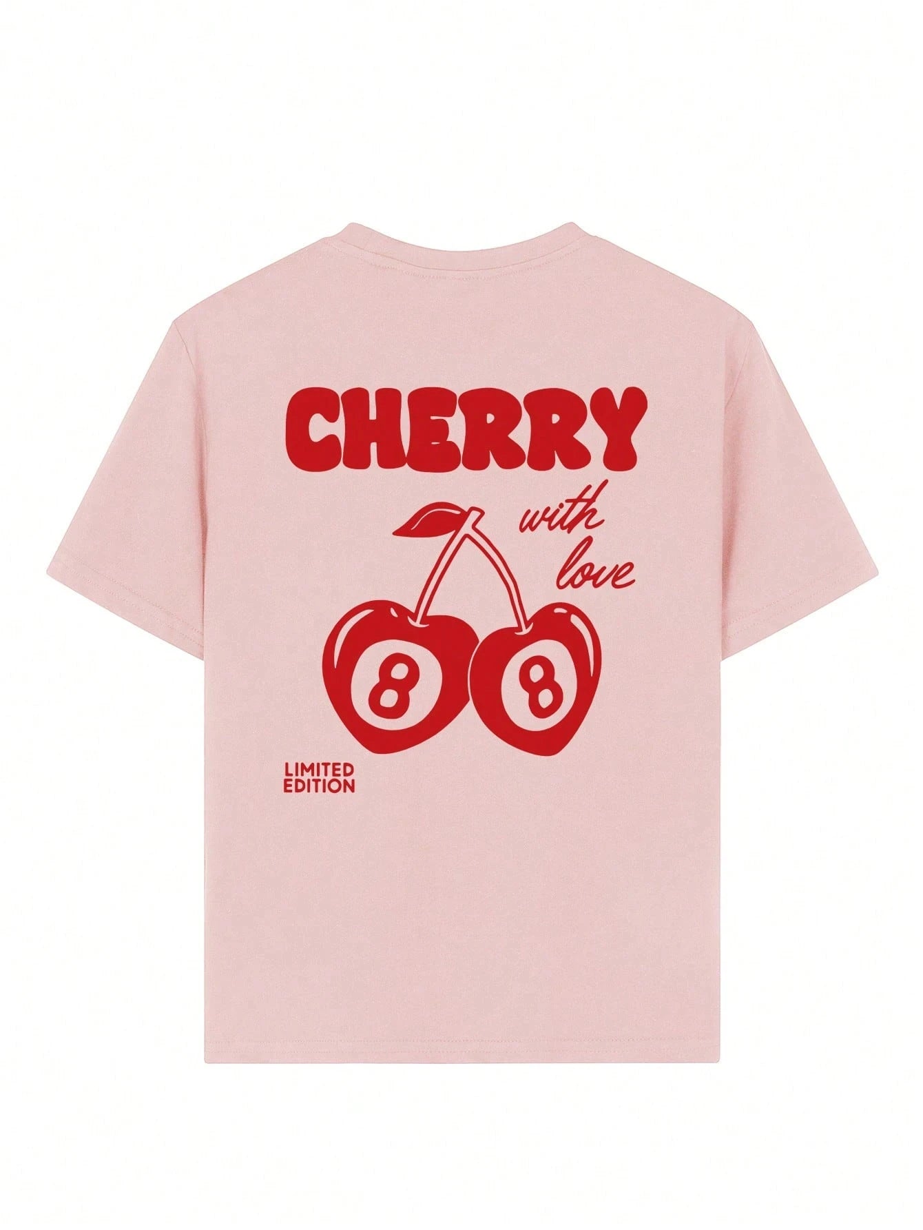 Camiseta com Estampa de Cereja