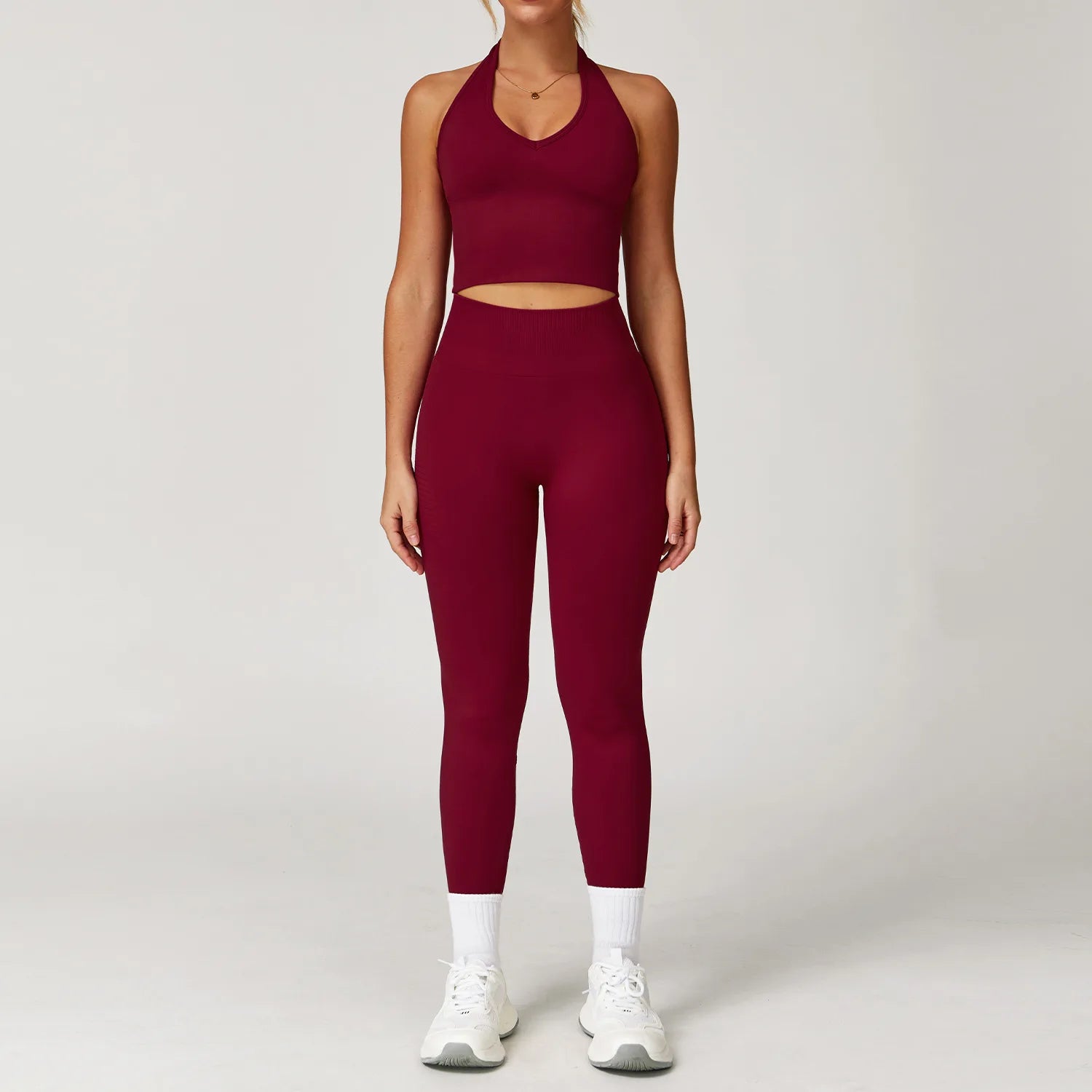 2/3/4 pçs conjunto de yoga roupas de ginásio roupas esportivas sem costura leggings