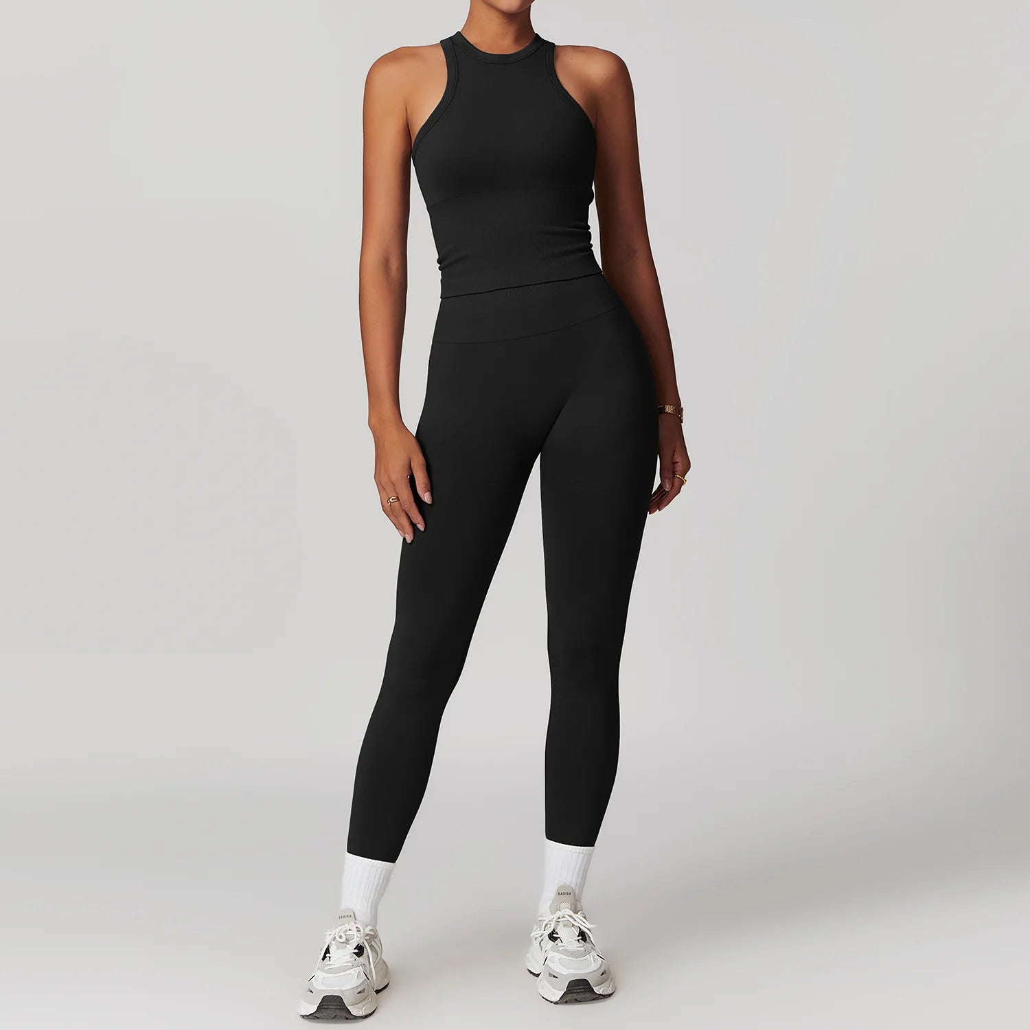 2/3/4 pçs conjunto de yoga roupas de ginásio roupas esportivas sem costura leggings