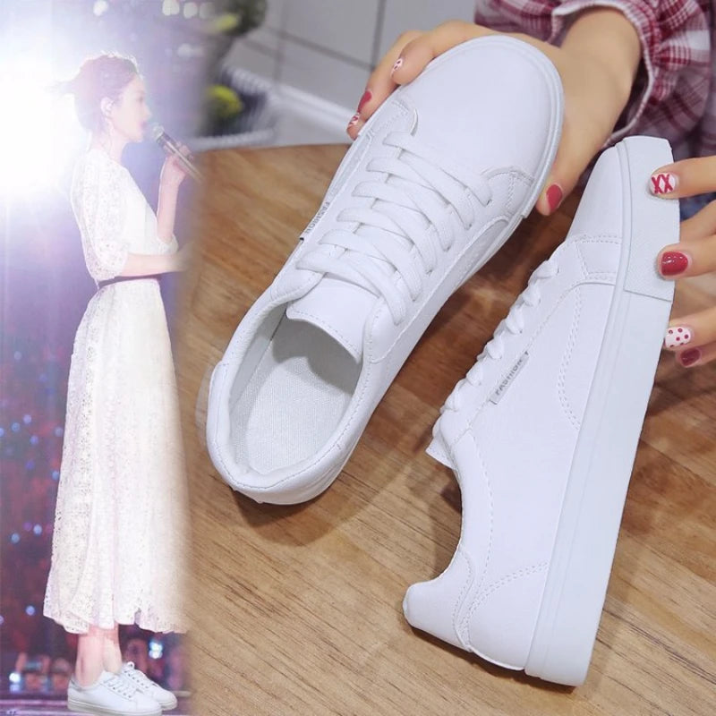 tênis casual e esportivos brancos feminino
