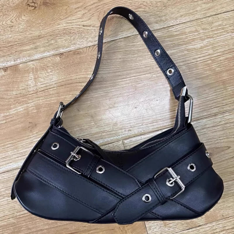 Bolsas femininas bolsa de Ombro Retrô Feminina Transversal de Couro