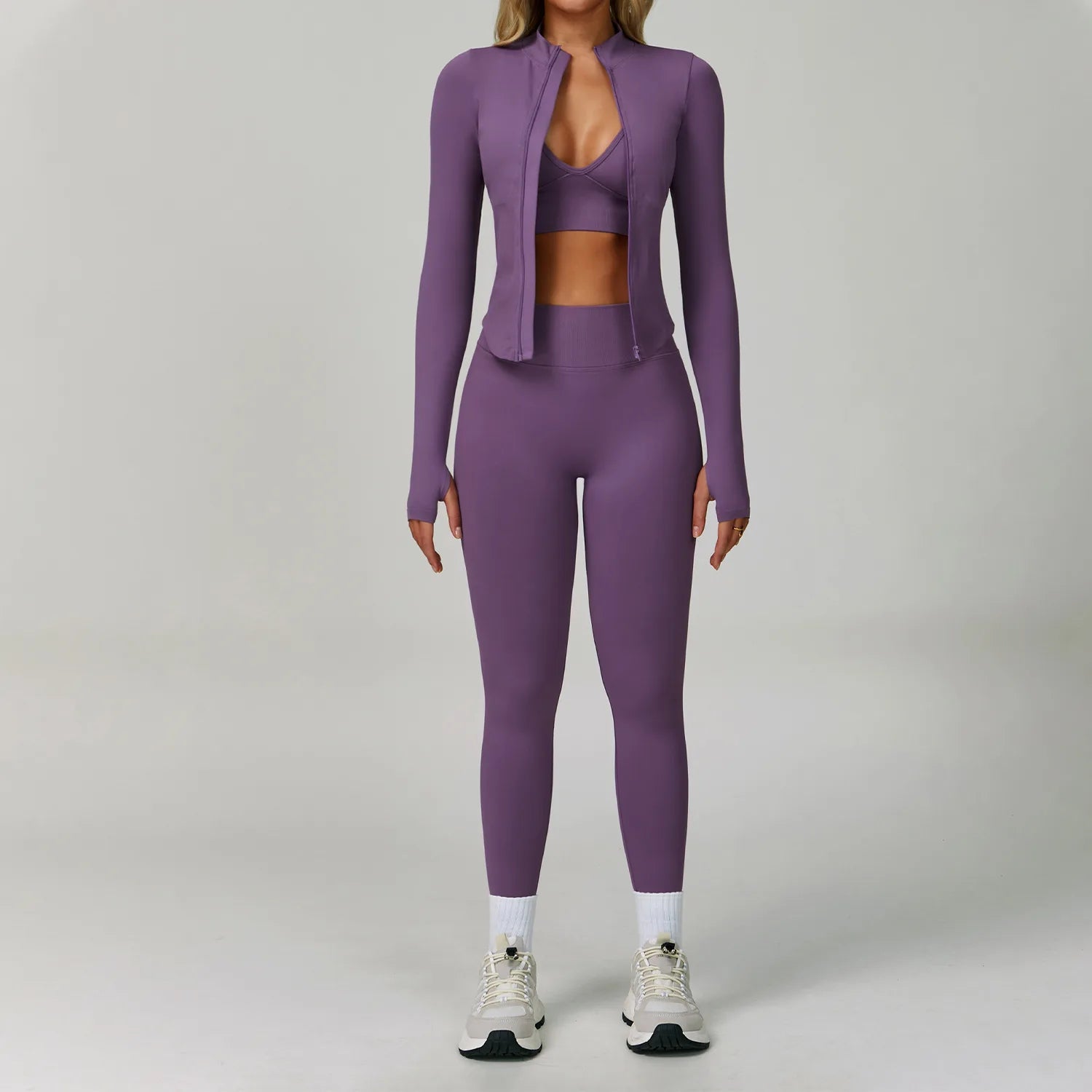 2/3 pçs conjunto de yoga e treino
