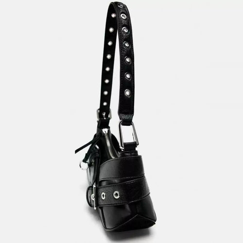 Bolsas femininas bolsa de Ombro Retrô Feminina Transversal de Couro