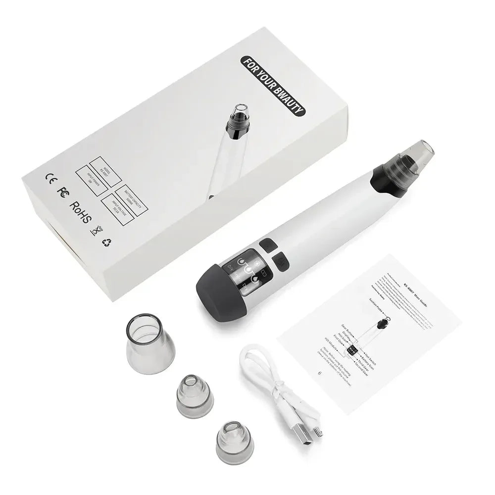Removedor de cravo elétrico usb rosto limpeza profunda poros