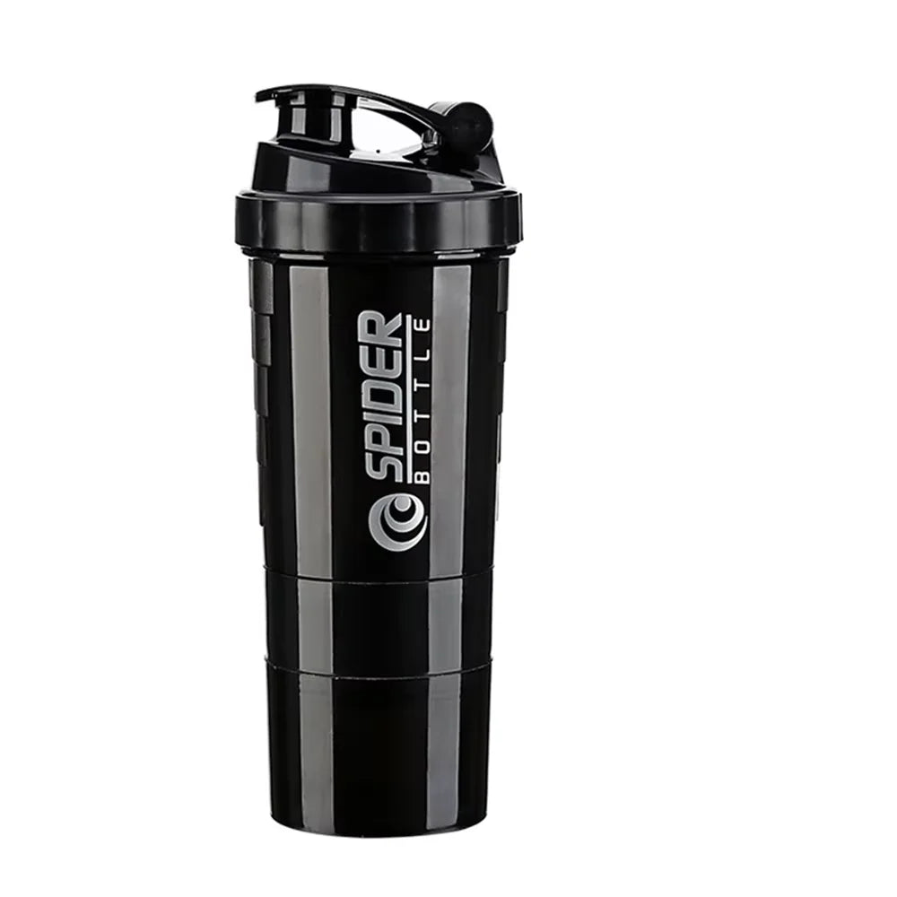 Garrafa De 3 Camadas Shaker Powder sheikeira