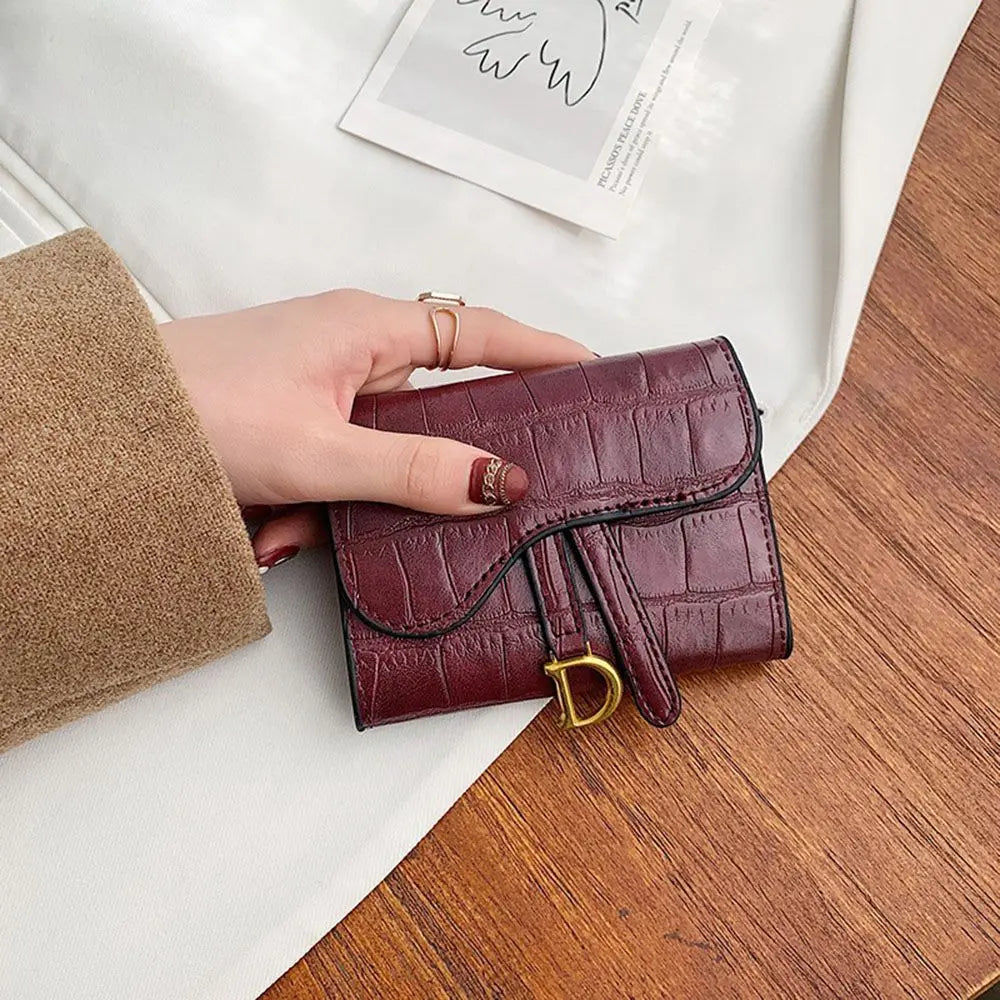 Marca designer carteira feminina de luxo