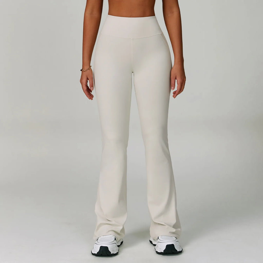 Calças de perna larga mulheres fitness legging