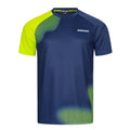 Camiseta masculina de tênis de mesa padrão subcorrente verão ventilar badminton camiseta tênis de mesa manga curta secagem rápida topos